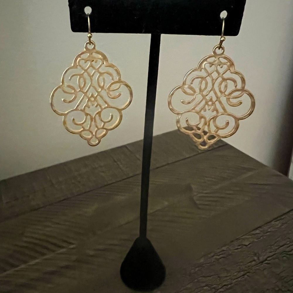 Gold Tone Earrings